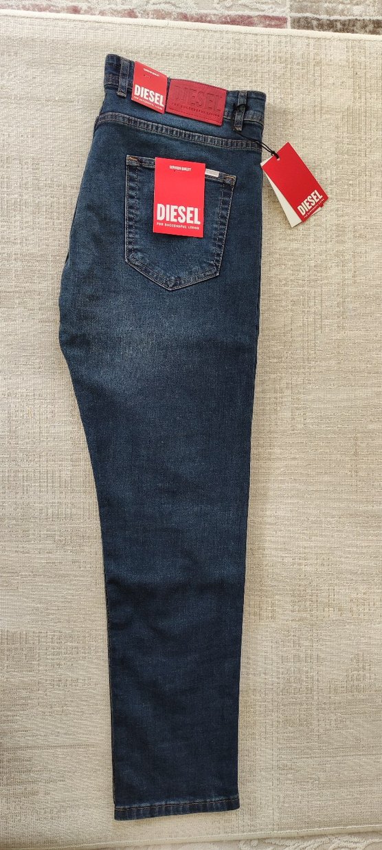 Diesel Erkek slim Fit Kot Pantolon likralı - Görsel 3