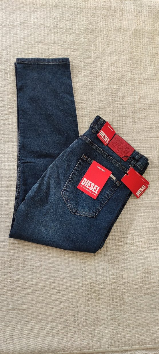 Diesel Erkek slim Fit Kot Pantolon likralı - Görsel 2