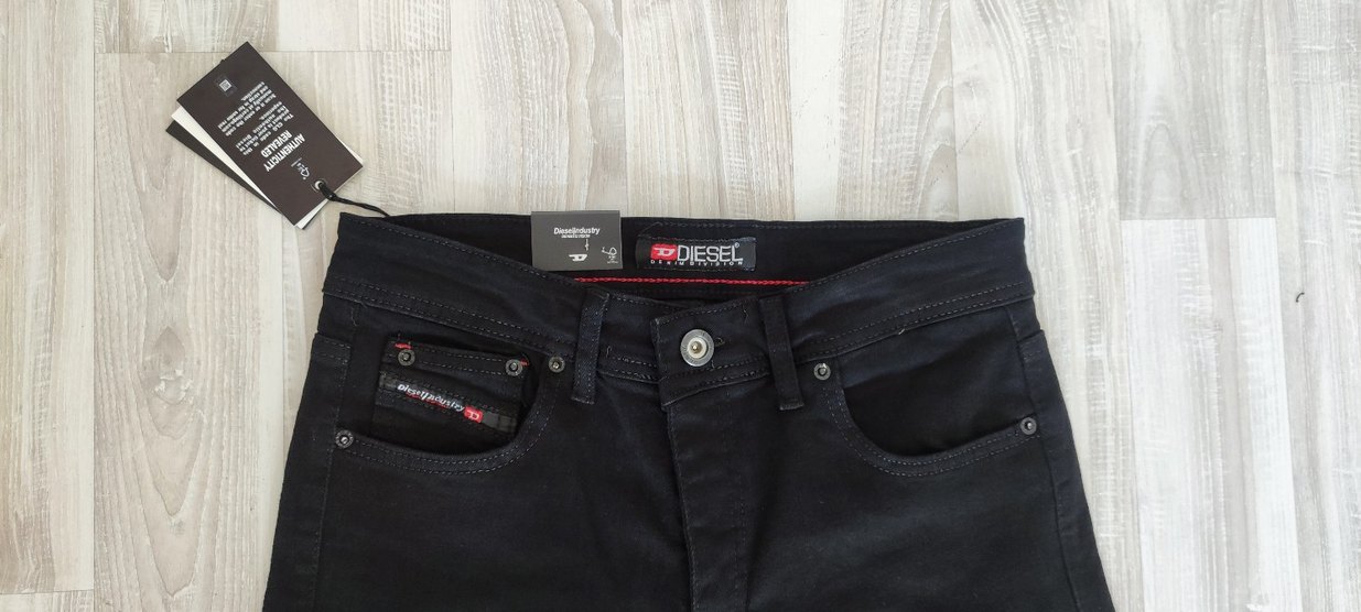 Diesel slim fit kot pantolon likralı - Görsel 4