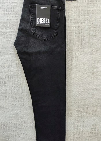Diesel antrasit slim Fit Kot Pantolon - Görsel 3