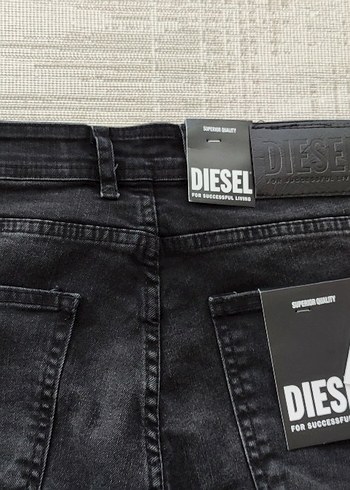 Diesel antrasit slim Fit Kot Pantolon - Görsel 5