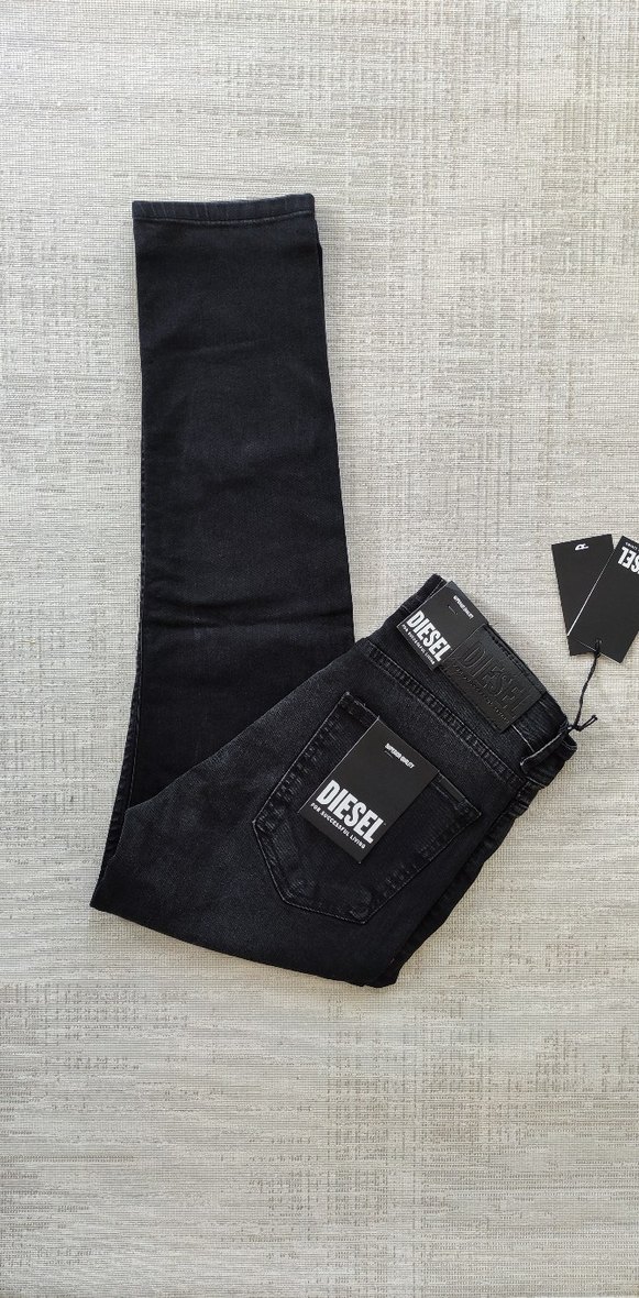 Diesel antrasit slim Fit Kot Pantolon - Görsel 2