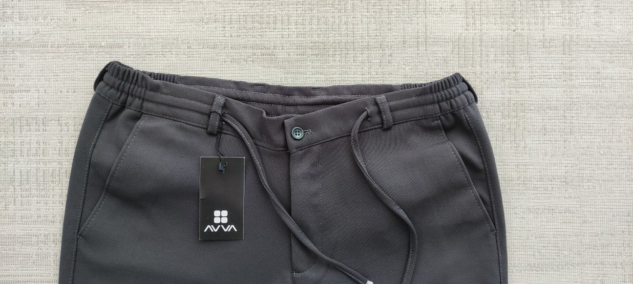 avva erkek jogger örme kumaş pantolon 1beden büyüğü tercih edin - Görsel 3