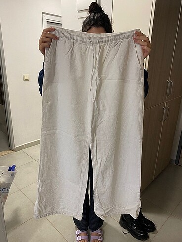 Stradivarius Stradivarius keten pantolon