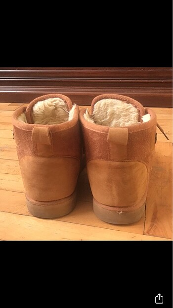 38 Beden kahverengi Renk UGG/bot bağcıklı