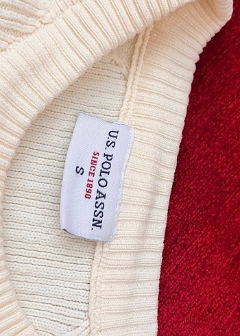 Beyaz Örgü Kadın Kazak, Bisiklet Yaka, Uzun Kollu - Görsel 3