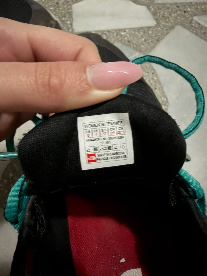 The North Face Turkuaz Kadın Spor Ayakkabı - Görsel 5