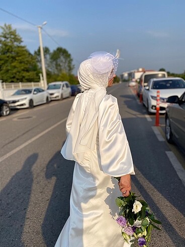 s Beden beyaz Renk Nikah elbisesi