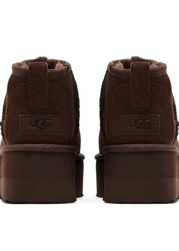 Kahverengi platform ugg - Görsel 3