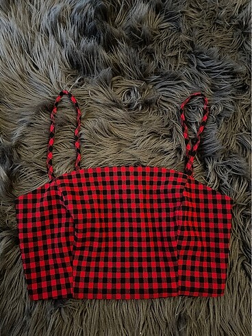 s Beden bordo Renk koton crop
