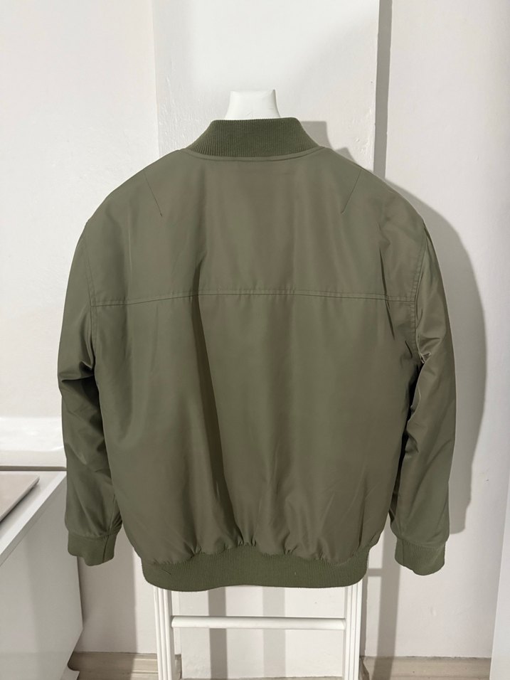 Mavi Erkek Bomber Ceket - Görsel 2