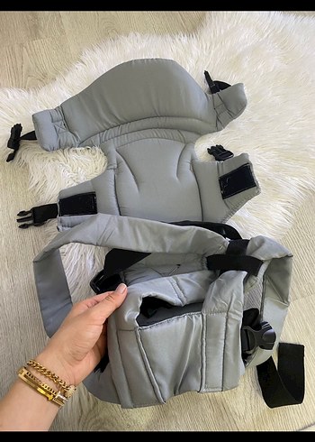 Baby Plus Gri Bebek Kangurusu - Görsel 3