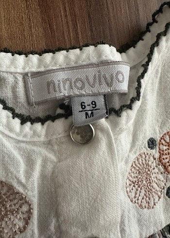 Nakışlı Fırfırlı Bebek Tulumu - Görsel 2