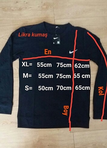 xl Beden Sweatshirt Nike siyah