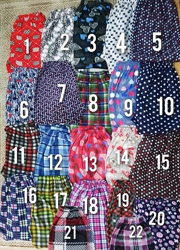 Diğer Bayan polar pijama altı 3XL-4XL.5XL6XL