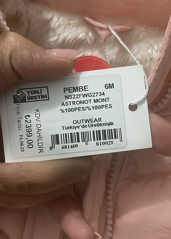 Pembe Bebek kışlık Tulum - Görsel 3