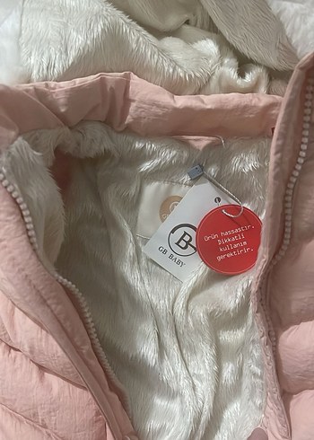 Pembe Bebek kışlık Tulum - Görsel 2