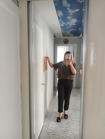 Yeşil bluz