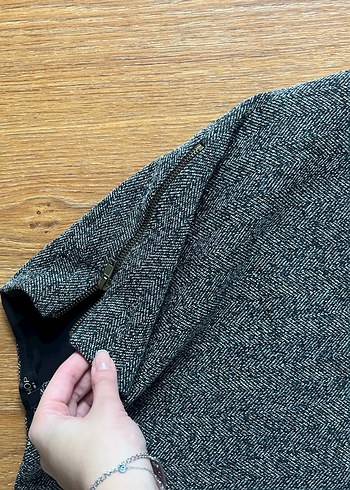 Topshop gri tuvit etek - Görsel 3