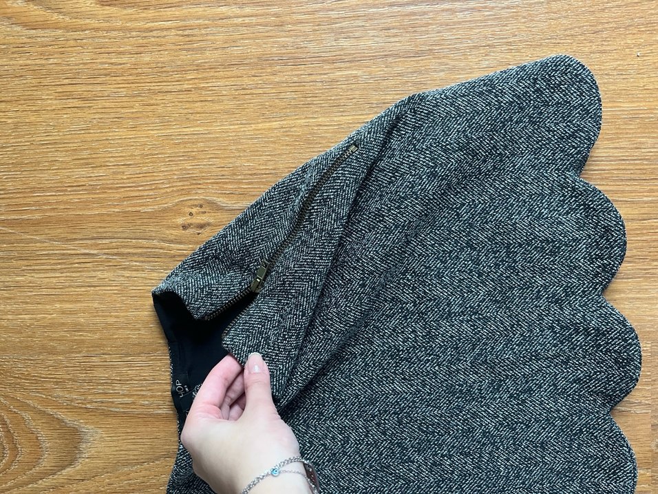 Topshop gri tuvit etek - Görsel 3