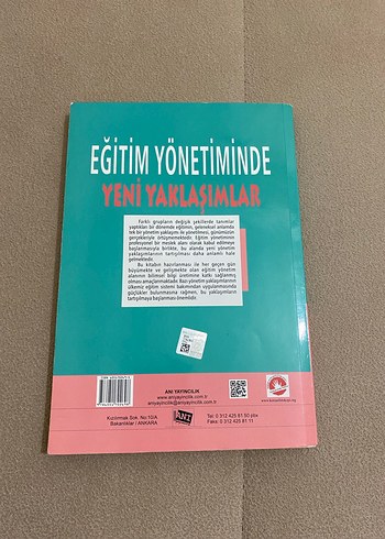 Eğitim Yönetiminde Yeni Yaklaşımlar Kitabı