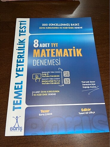 TYT Matematik deneme Barış Yayınları