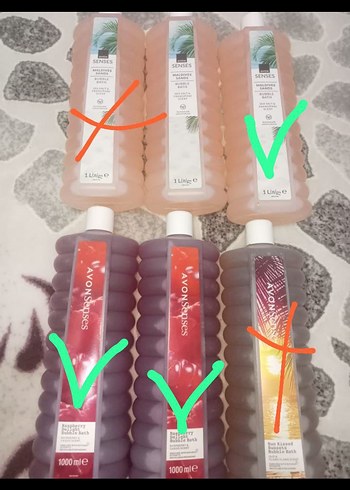 Avon Senses 1000ml Duş Jeli Çeşitleri