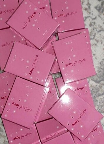 Avon wish of love 50 ml sıfır ürün 
