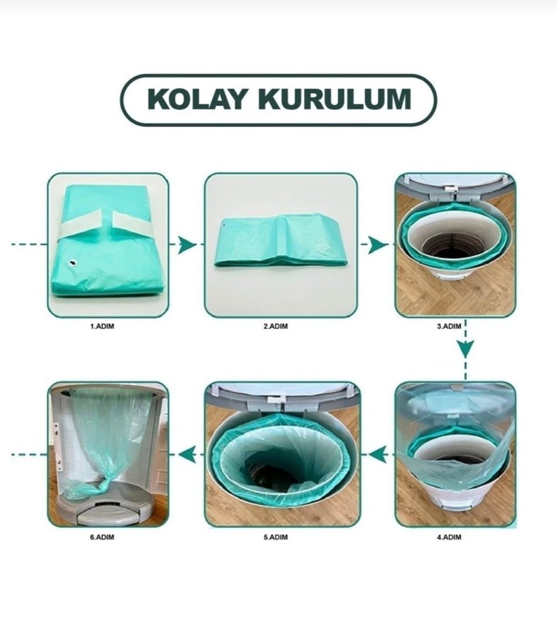 KORBELL ÇÖP KUTUSU POŞETİ - Görsel 2