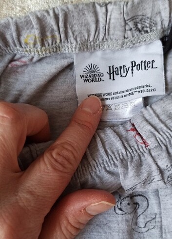 11-12 Yaş Beden Harry Potter pijama takımı 