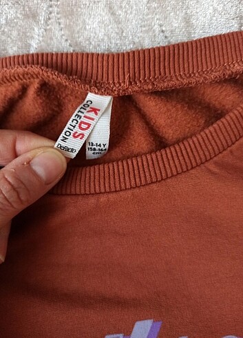 13-14 Yaş Beden Kız çocuk sweatshirt 