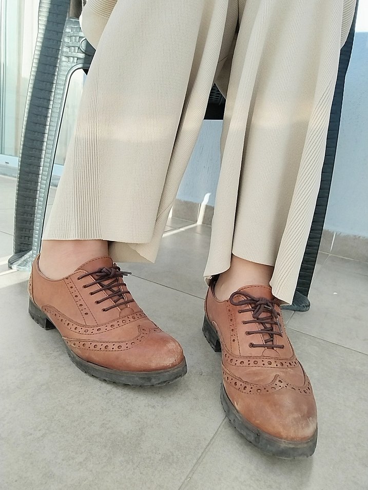 Taba rengi inci marka Kadın Ayakkabı - Görsel 4