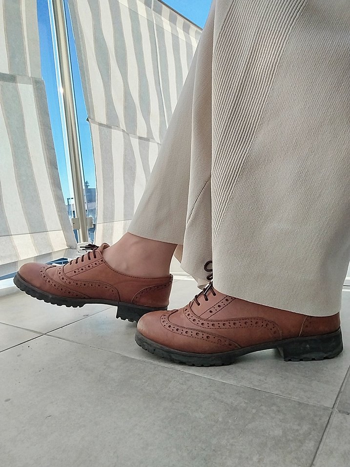 Taba rengi inci marka Kadın Ayakkabı - Görsel 3