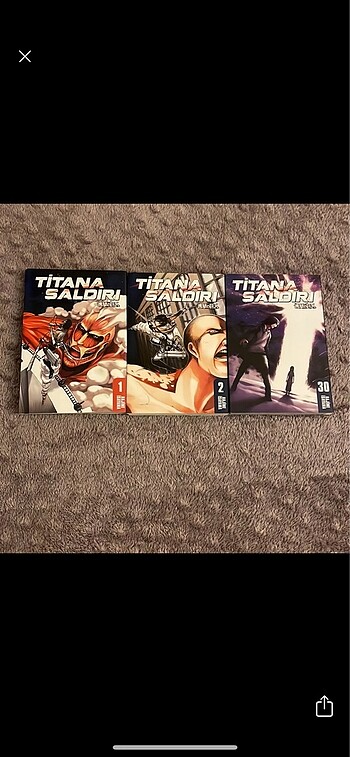 Attack on titan mangalar