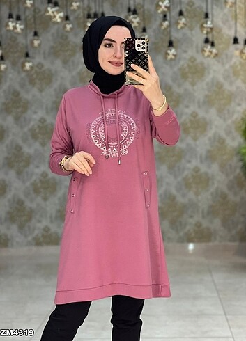 42 Beden Spor taşlı Tunik