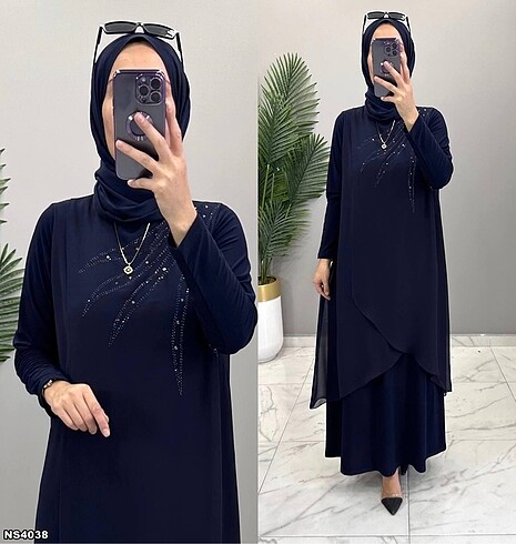 Diğer Beyza taşlı elbise