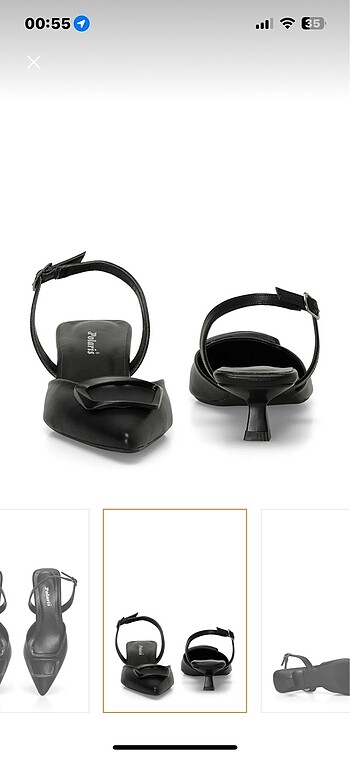 38 Beden Polaris Topuklu Ayakkabı