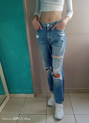 BERSHKA DENİM KOT PANTOLON