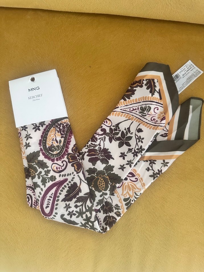 Bohem Renkli Kadın Fular - Görsel 2