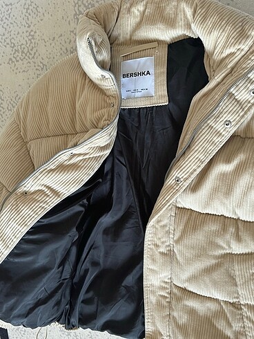 s Beden ten rengi Renk Bershka Şişme Mont