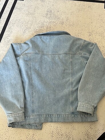 m Beden Mavi Oversize Ceket