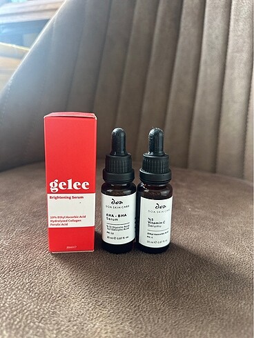 3 adet serum (aydınlatıcı-c vitamini-aha bha)