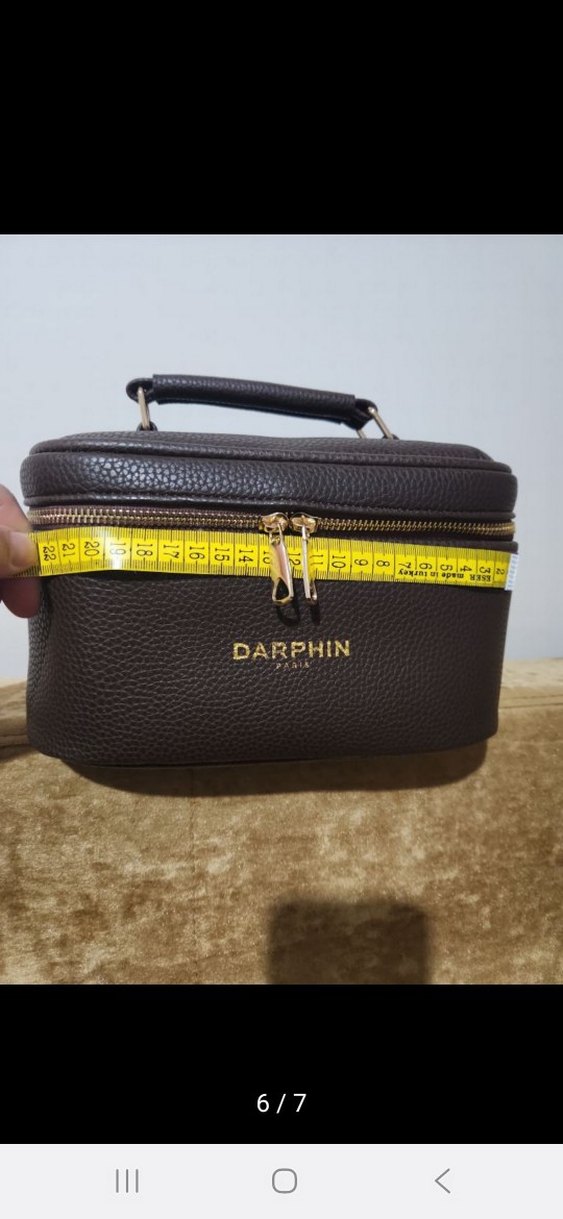 Darphın Markası içi aynalı makyaj çantası - Görsel 3