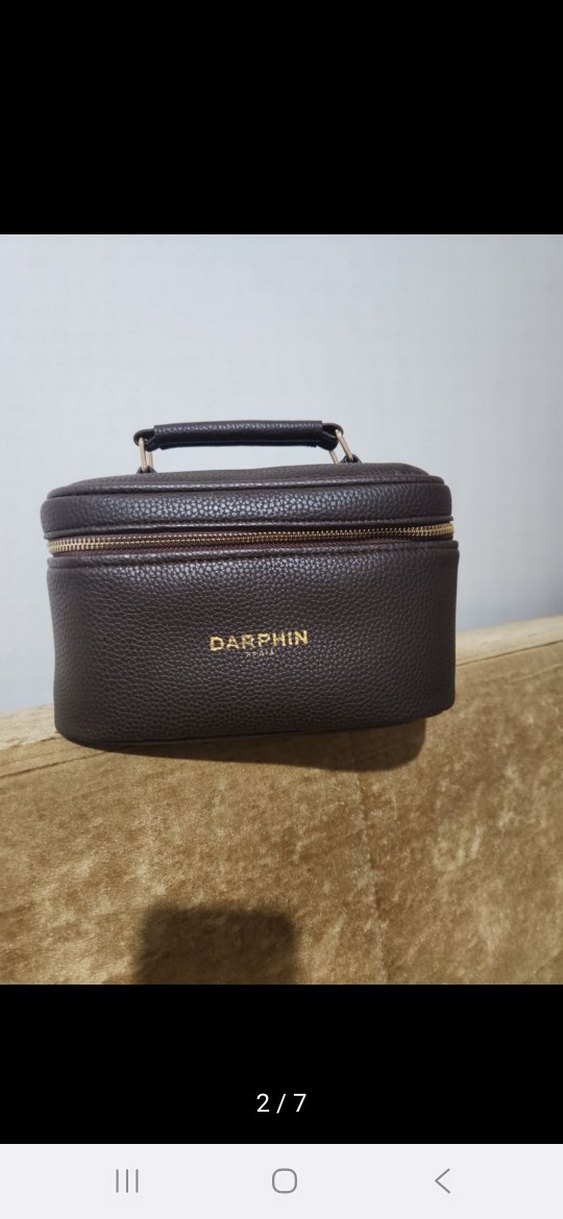 Darphın Markası içi aynalı makyaj çantası - Görsel 4
