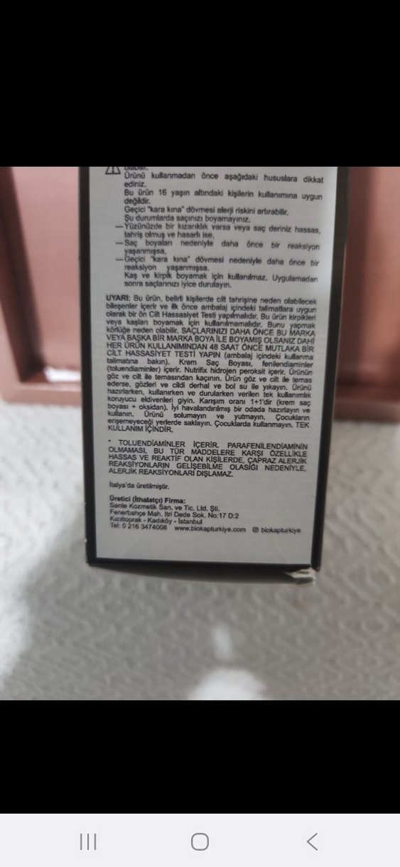 Biokap Saç Boyası Doğal Kahve 4.0 135 ml - Görsel 2