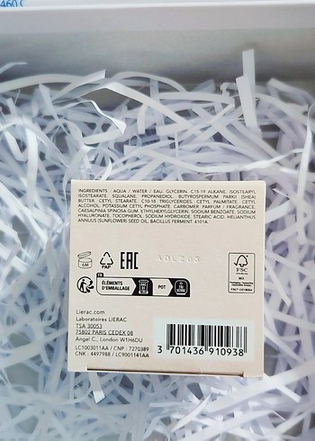 Lierac Hydragenist Canlandırıcı Nemlendirici Krem 50 ml - Görsel 4