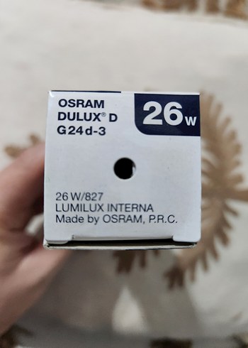 Osram 26W Beyaz Ampul - Görsel 4