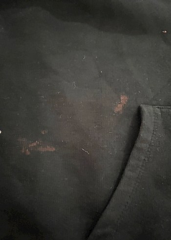 Siyah Fermuarlı Kapüşonlu Sweatshirt - Görsel 4