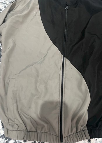 Gri Siyah  Rüzgarlık - Görsel 3