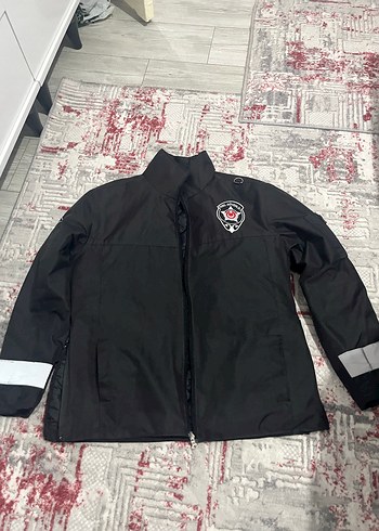 Siyah Fermuarlı Erkek Street Wear Ceket - Görsel 3